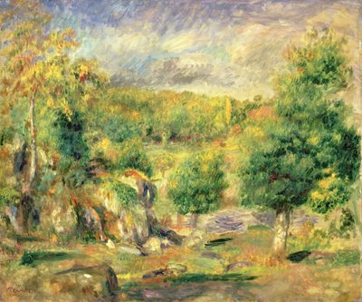 Pont-Aven, 1892 von Pierre Auguste Renoir